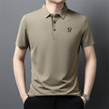 【M-4XL】Nova ledeno svilena polo majica s reverom i pola rukava za ljeto 2026